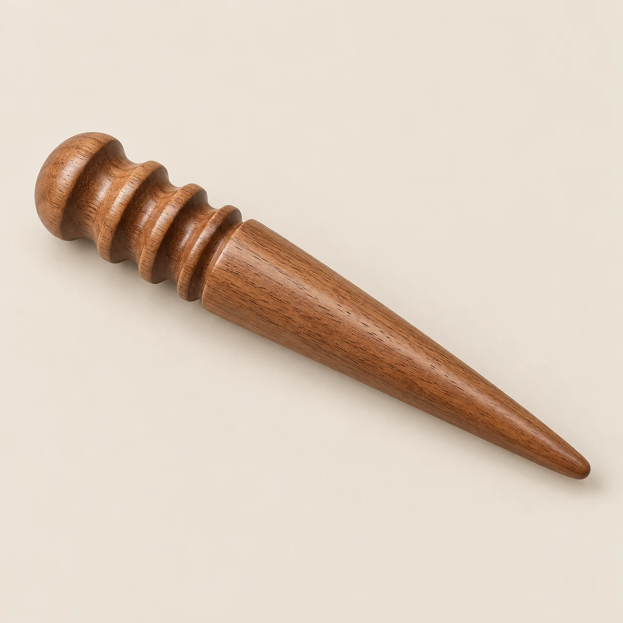 Wood edge burnisher
